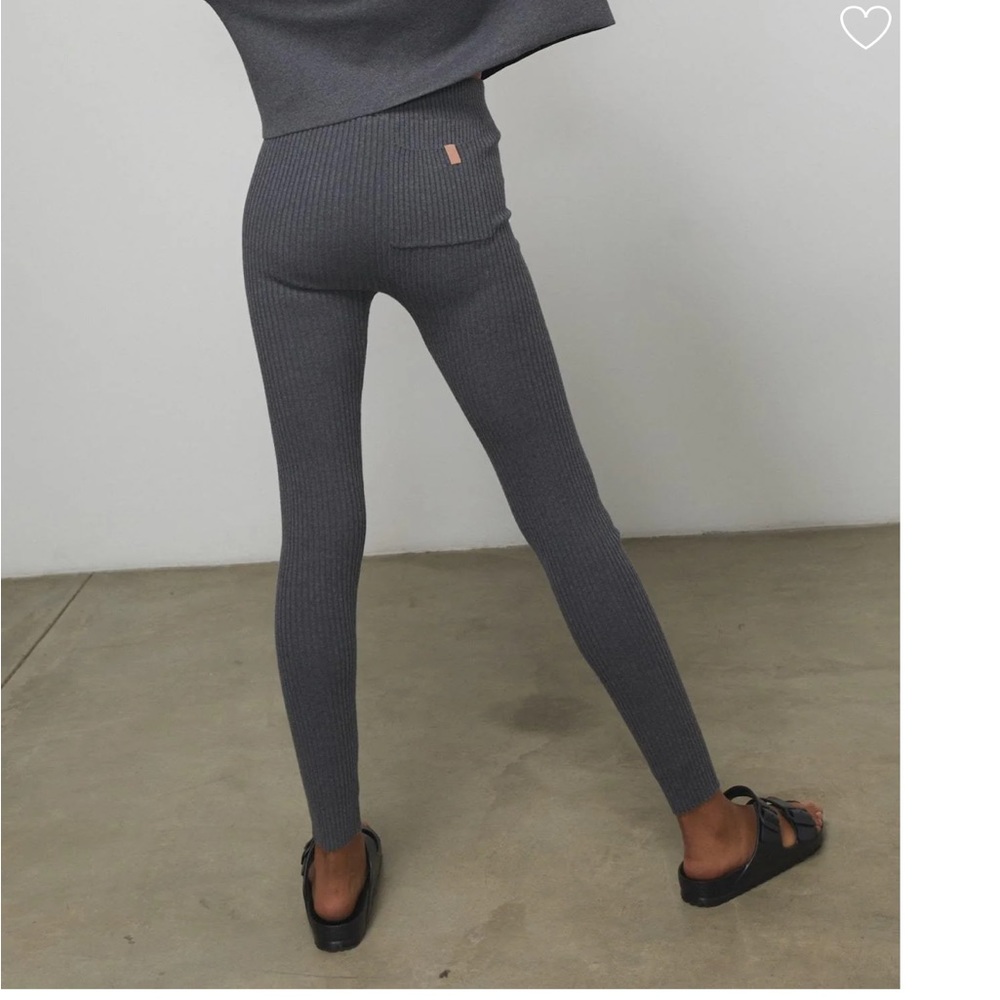 Lunya Cozy Cotton Silk Ribbed Legging